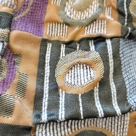 Fabric Gift Bag Jewelry Bag Drawstring Satchel 8x7 Green Purple Gold DH525 - Picture 4 of 4